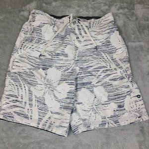 Speedo Floral Board‎ Shorts  Men’s Size 34 Hibiscus Floral Pattern Swim Trunks